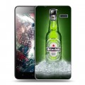 Дизайнерский силиконовый чехол для Lenovo S580 Ideaphone Heineken