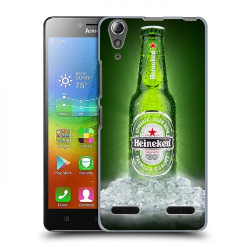 Дизайнерский пластиковый чехол для Lenovo A6000 Heineken