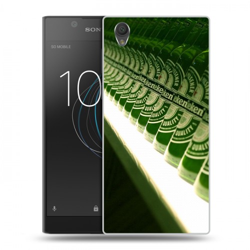 Дизайнерский пластиковый чехол для Sony Xperia L1 Heineken