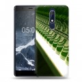 Дизайнерский пластиковый чехол для Nokia 5.1 Heineken