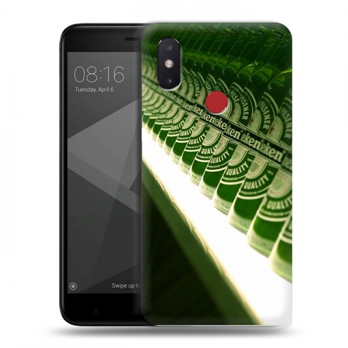 Дизайнерский силиконовый чехол для Xiaomi Mi8 SE Heineken