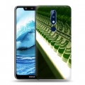 Дизайнерский силиконовый чехол для Nokia 5.1 Plus Heineken