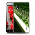 Дизайнерский пластиковый чехол для LG Optimus G Heineken