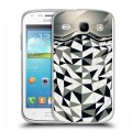 Дизайнерский пластиковый чехол для Samsung Galaxy Core Маски Black White
