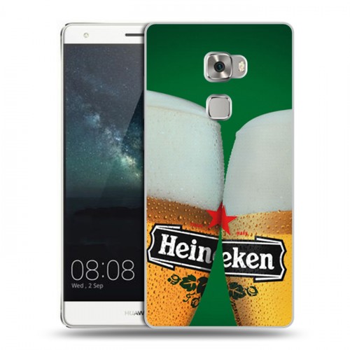 Дизайнерский пластиковый чехол для Huawei Mate S Heineken