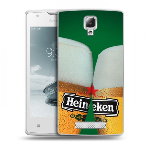 Дизайнерский пластиковый чехол для Lenovo A1000 Heineken
