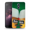 Дизайнерский силиконовый чехол для Homtom HT17 Heineken