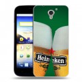 Дизайнерский пластиковый чехол для ZTE Blade A510 Heineken