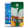 Дизайнерский пластиковый чехол для Huawei Nova Plus Heineken