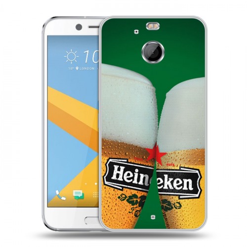 Дизайнерский пластиковый чехол для HTC 10 evo Heineken