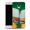 Дизайнерский силиконовый чехол для Meizu M5s Heineken