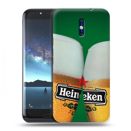 Дизайнерский силиконовый чехол для Doogee BL5000 Heineken