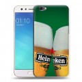 Дизайнерский силиконовый чехол для OPPO F3 Heineken