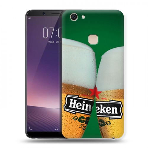 Дизайнерский пластиковый чехол для Vivo V7 Plus Heineken