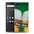 Дизайнерский пластиковый чехол для BlackBerry KEY2 Heineken