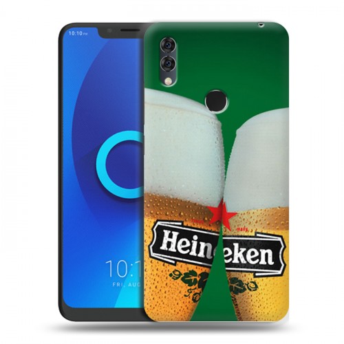 Дизайнерский силиконовый чехол для Alcatel 5V Heineken