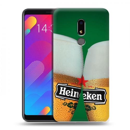 Дизайнерский пластиковый чехол для Meizu M8 Lite Heineken