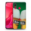 Дизайнерский пластиковый чехол для Huawei Nova 4 Heineken