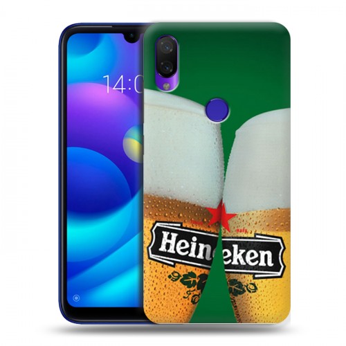 Дизайнерский пластиковый чехол для Xiaomi Mi Play Heineken