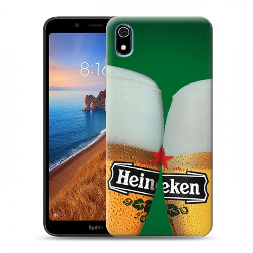 Дизайнерский силиконовый чехол для Xiaomi RedMi 7A Heineken