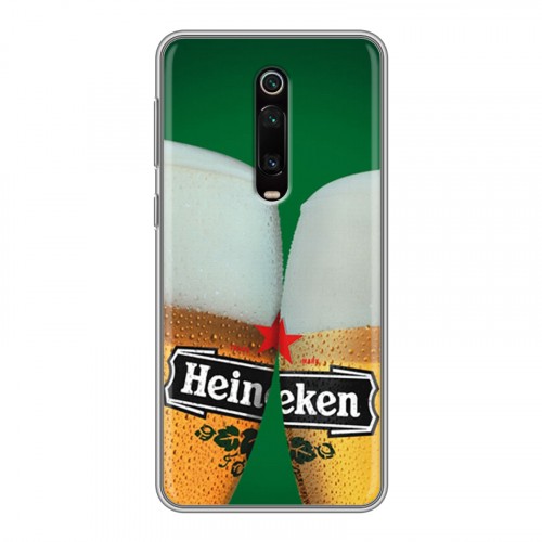 Дизайнерский силиконовый чехол для Xiaomi RedMi K20 Heineken