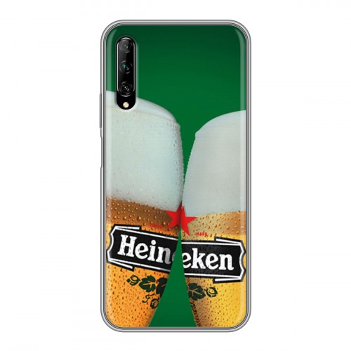 Дизайнерский пластиковый чехол для Huawei Y9s Heineken