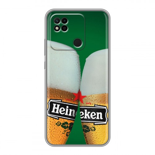 Дизайнерский пластиковый чехол для Xiaomi Redmi 10A Heineken