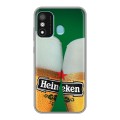 Дизайнерский силиконовый чехол для Itel A27 Heineken