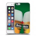 Дизайнерский силиконовый чехол для Iphone 6 Plus/6s Plus Heineken