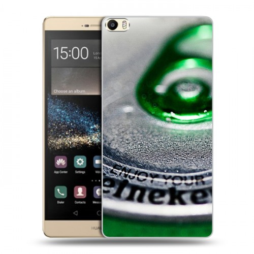 Дизайнерский пластиковый чехол для Huawei P8 Max Heineken