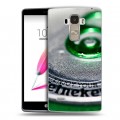 Дизайнерский силиконовый чехол для LG G4 Stylus Heineken