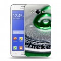 Дизайнерский силиконовый чехол для Samsung Galaxy J7 Heineken