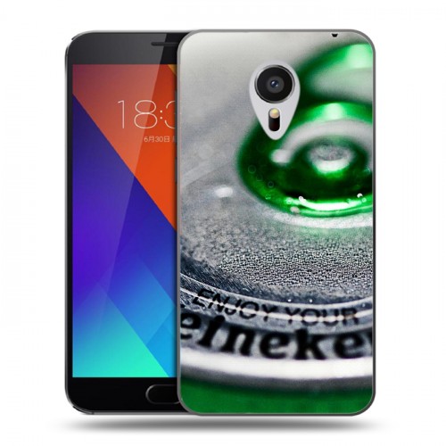 Дизайнерский пластиковый чехол для Meizu MX5 Heineken