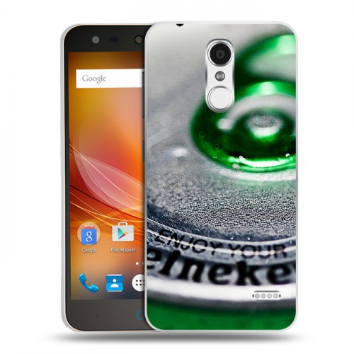 Дизайнерский пластиковый чехол для ZTE Blade X5 Heineken