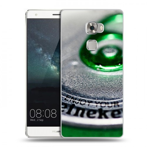 Дизайнерский пластиковый чехол для Huawei Mate S Heineken