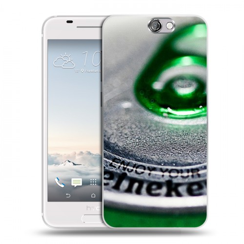 Дизайнерский пластиковый чехол для HTC One A9 Heineken