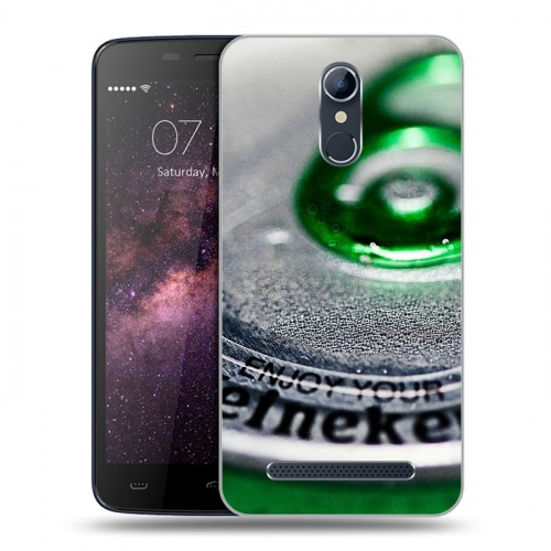 Дизайнерский силиконовый чехол для Homtom HT17 Heineken