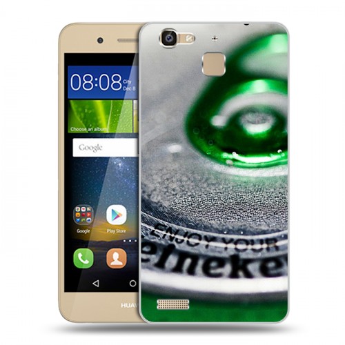 Дизайнерский пластиковый чехол для Huawei GR3 Heineken