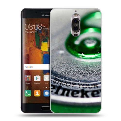 Дизайнерский пластиковый чехол для Huawei Mate 9 Pro Heineken
