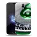 Дизайнерский пластиковый чехол для Doogee X9 Pro Heineken