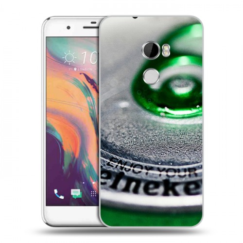 Дизайнерский пластиковый чехол для HTC One X10 Heineken