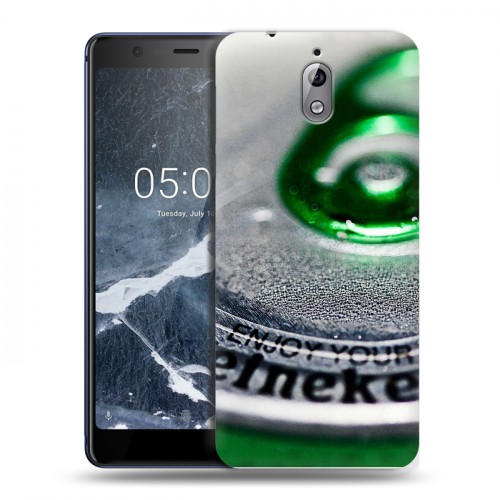 Дизайнерский силиконовый чехол для Nokia 3.1 Heineken