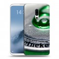 Дизайнерский силиконовый чехол для Meizu 16th Plus Heineken