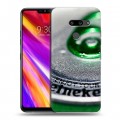 Дизайнерский пластиковый чехол для LG G8 ThinQ Heineken