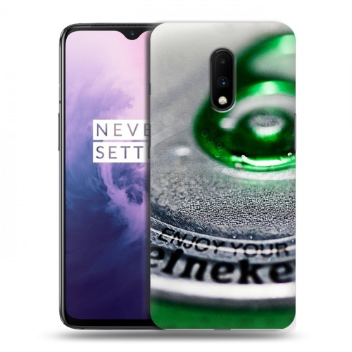 Дизайнерский пластиковый чехол для OnePlus 7 Heineken