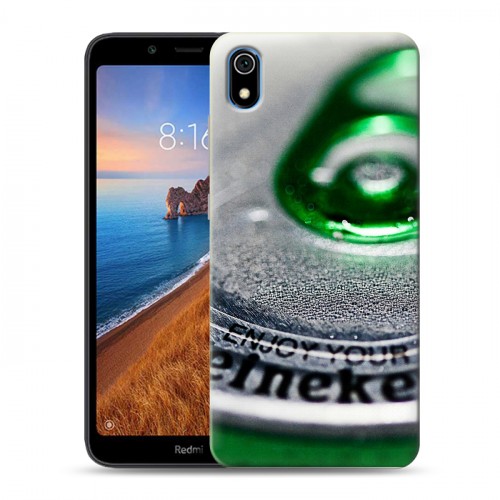 Дизайнерский силиконовый чехол для Xiaomi RedMi 7A Heineken