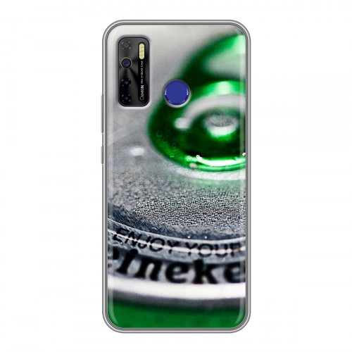 Дизайнерский силиконовый чехол для Tecno Camon 15 Heineken