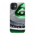 Дизайнерский силиконовый чехол для Iphone 12 Heineken