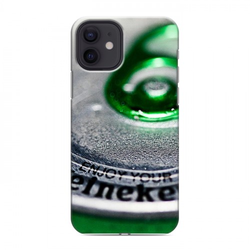 Дизайнерский силиконовый чехол для Iphone 12 Heineken