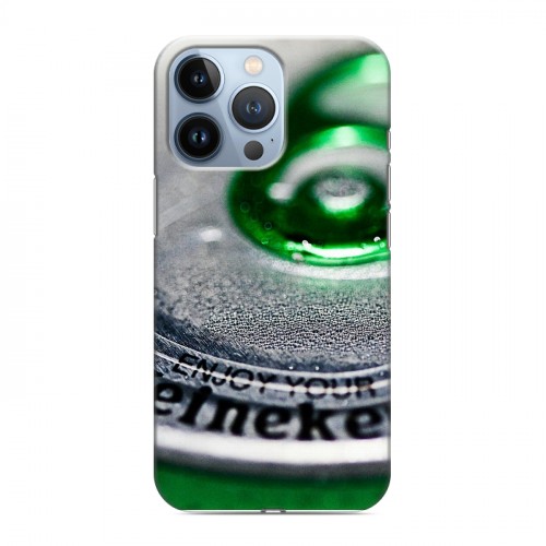 Дизайнерский силиконовый чехол для Iphone 13 Pro Heineken